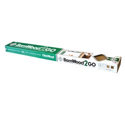 OldeWood Limited BarnWood2GO 5/16 in. H X 48 in. L Weathered Oak Wood Wall Plank
