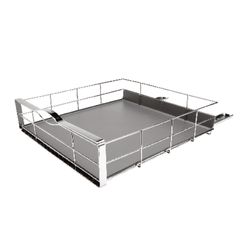 Simplehuman 6 in. H X 19.8 in. W X 20 in. L Gray Cabinet Organizer