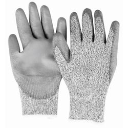 Performance Tool Unisex Indoor/Outdoor Gloves Gray L 3 pair