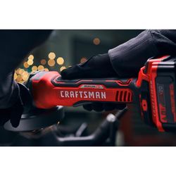 CRAFTSMAN V20 BRUSHLESS RP Cordless 4-1/2 in. Small Angle Grinder Tool Only