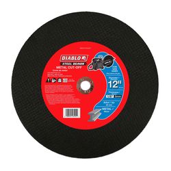 Diablo Steel Demon 12 in. D X 20 M X 1/8 in. thick Metal Cutting Disc 1 pc