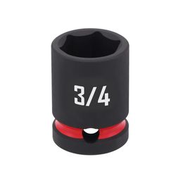 CRAFTSMAN 3/4 in. X 1/2 in. drive SAE 6 Point Shallow Impact Socket 1 pc