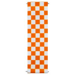 LoveHandle PRO Orange/White Checkered Cell Phone Grip For All Smartphones