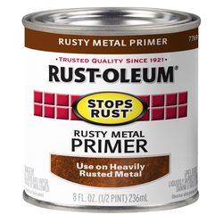 Rust-Oleum Stops Rust Brown Oil-Based Alkyd Primer 0.5 pt