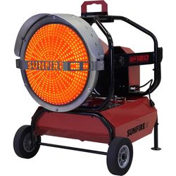 SunFire 120,000 Btu/h 2850 sq ft Radiant Diesel/Kerosene Portable Heater