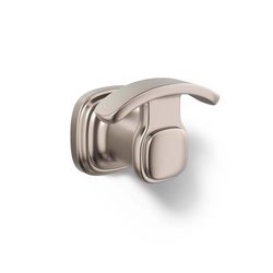 Kohler Envelu 2.3 in. H X 3.15 in. W X 2.95 in. L Vibrant Brushed Nickel Silver Robe Hook