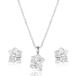 Montana Silversmiths Women's Hitch N Post Cluster Jewelry Sets