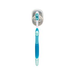 Sttelli White Plastic Suction Toothbrush Holder