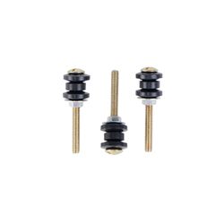 Ace Tank to Bowl Bolts Black Brass Plated Rubber/Steel For Kohler