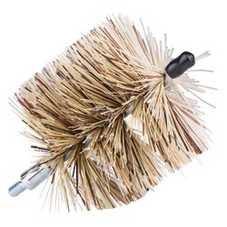 MEECO'S RED DEVIL 4 in. Round Pellet Stove Vent Brush