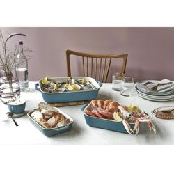 Zwilling J.A Henckels Staub Ceramic Bake Set Rustic Turquoise