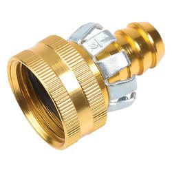 Ace 1/2 in. Metal Threaded Female Clinch Hose Mender Clamp