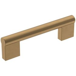 Amerock Contemporary Bar Cabinet Pull 3-3/4 in. Champagne Bronze Gold 1 pk