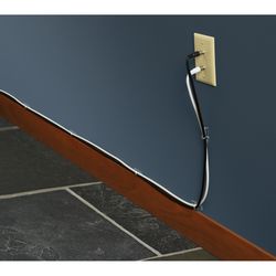 3M Command Medium Plastic Cord Clips 1.25 in. L 4 pk