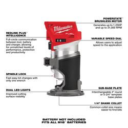 M18 FUEL Router w 5.0Ah Battery Pack