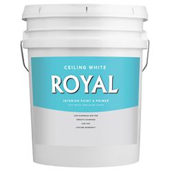 Royal Flat Ceiling White Paint Interior 5 gal