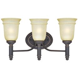 Westinghouse 3 Oil Rubbed Bronze Bronze Wall Sconce