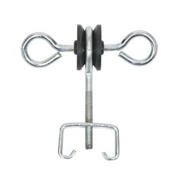 Zareba T-Post Gate Handle Anchor Silver