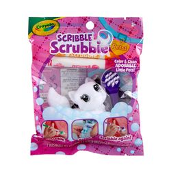 Crayola Scribble Scrubbie Pet Toy Multicolored 4 pc