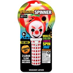 Magic Seasons LED Halloween Clown & Eye Spinner 1 pk (RANDOM COLOR)