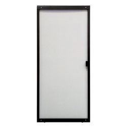 Precision 80-3/4 in. H X 36 in. W Breezeway Bronze Steel Adjustable Sliding Screen Door