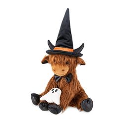 Glitzhome Cow Shelf Sitter Halloween Decor