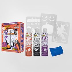 HolidaySpray Halloween Window Decor Chalk Spray 3 cans