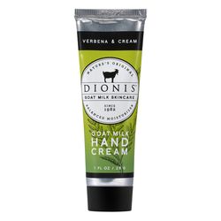 Dionis Goat Milk Skincare Verbena and Cream Scent Hand Cream 1 oz 1 pk