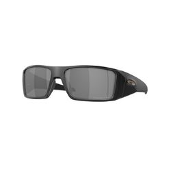 Oakley Heliostat MT Sunglasses Unisex Matte Black Frame Gray Lens Polarized