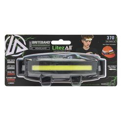 LitezAll Black LED Rechargeable Head Lamp