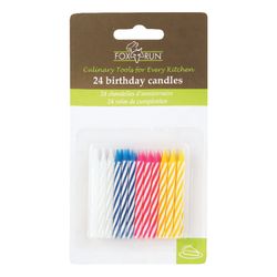 Fox Run Assorted None Scent Birthday Candles