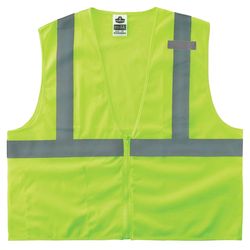Ergodyne GloWear Reflective Economy Safety Vest Lime XXL/XXXL