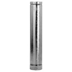 Selkirk 6 in. D X 36 in. L Aluminum/Galvanized Steel Round Gas Vent Pipe