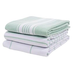 KAF Home Mineral Green Cotton Kitchen Towel