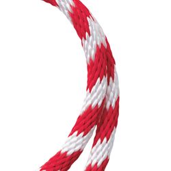 Koch Industries 5/8 in. D X 140 ft. L Red/White Solid Braided Polypropylene Derby Rope