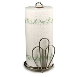 Spectrum Bloom Steel Paper Towel Holder 13.3 in. H X 6 in. W X 6 in. L