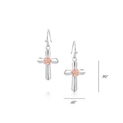 Montana Silversmiths Women's Bountiful Blessings Silver Earrings