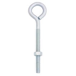 Hampton 5/16 in. X 5 in. L Zinc-Plated Steel Eyebolt Nut Included
