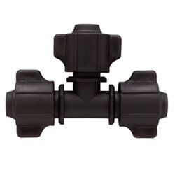 Orbit 1/2 in. Push-fit Drip Irrigation Tee 1 pk