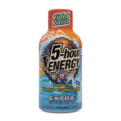 5-hour Energy Tidal Twsit Sugar Free Tidal Twist Energy Shot 1.9 fl. oz.