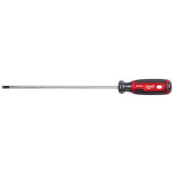 Milwaukee Made in USA Cushion Grip 3/16 in. Cabinet Made in USA Screwdriver 1 pk