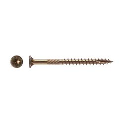 Big Timber No. 10 X 2 in. L Star Zinc-Plated Wood Screws 5 lb 490 pk