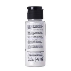 FolkArt Color Shift Metallic White Flash Craft Paint Exterior and Interior 2 oz