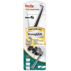 Korky StrongARM Flush Lever Chrome Metal For Universal