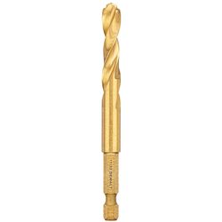 DeWalt Impact Ready 11/32 in. X 4 in. L High Speed Steel Drill Bit Quick-Change Hex Shank 1 pc