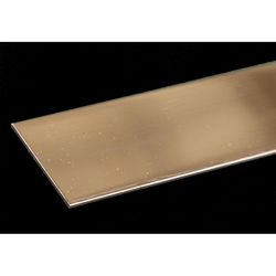K&S 12 in. L X 1 in. W Stainless Steel Strip