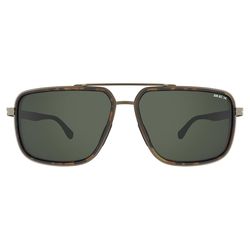 BEX Sunglasses Sunglasses Unisex Brushed Bronze Frame Forest Lens Polarized