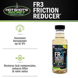 Hot Shot's Secret FR3 Friction Reducer Oil Additive 16 fl. oz.