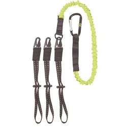 CLC Tool Lanyard Kit Black/Yellow 4 pc