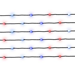 Twinkly Twinkly Candies LED RGB 200 ct String Light String 9.8 ft.
